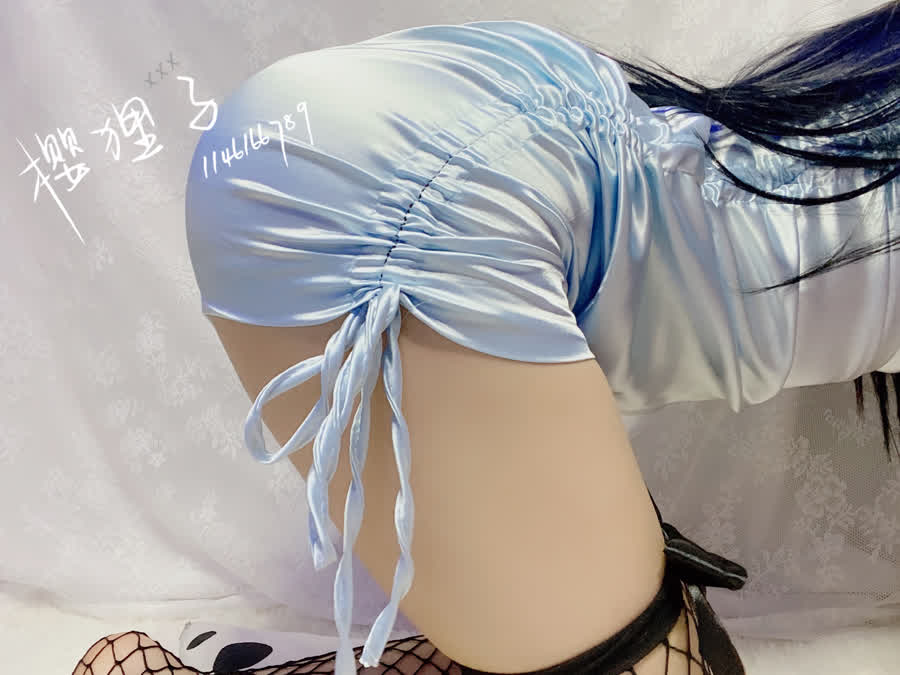 蓝色包臀裙-Loli社